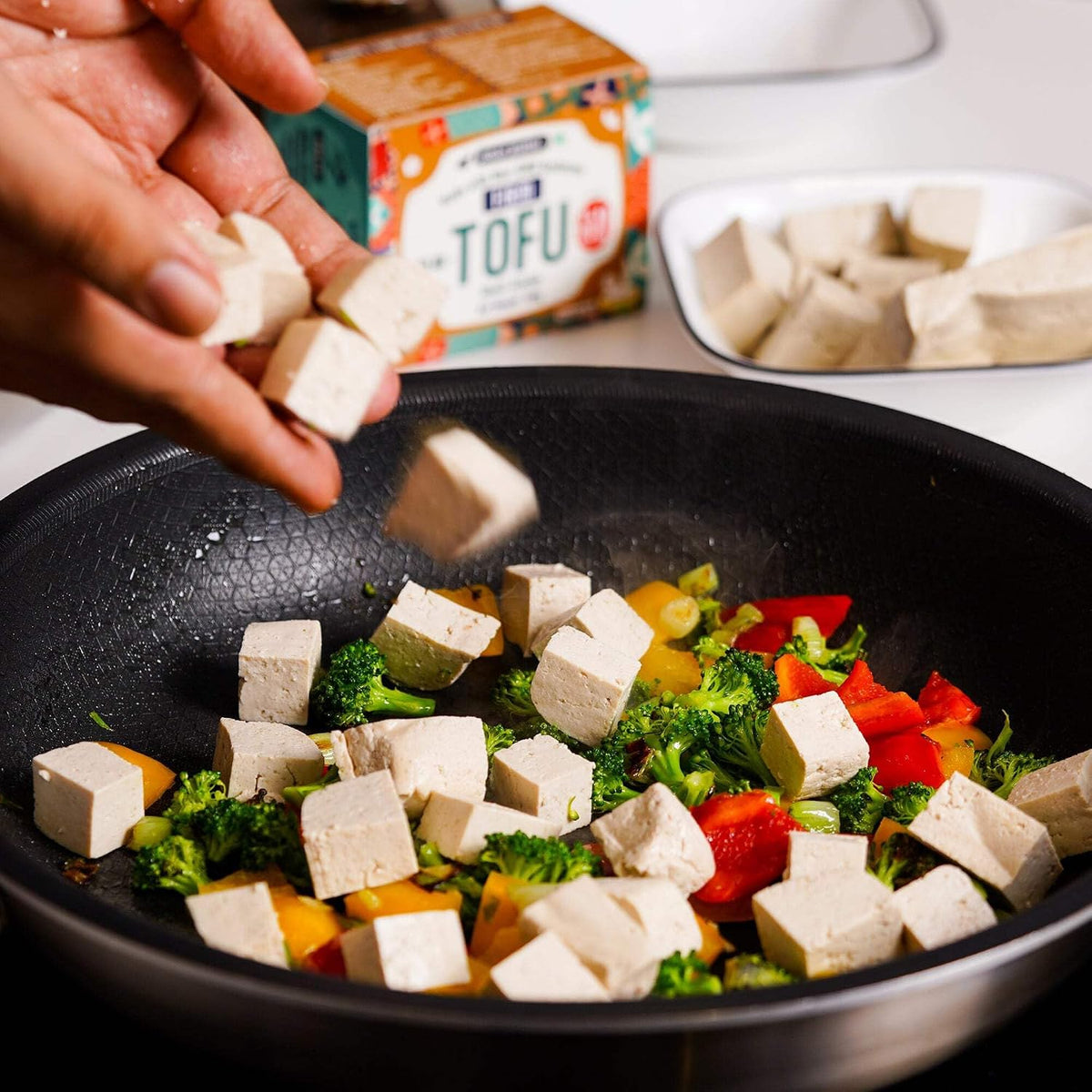 Urban Platter Firm Tofu, 200g (Ambient Storage | High in Protein | Preservative-Free | SOYA Paneer | Perfectly Plant-Based)