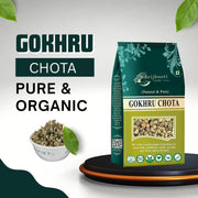 Brijbooti Gokhru Chota 200 gram - Tribulus Terrestris Seeds - Small Caltrops - Pure & Natural