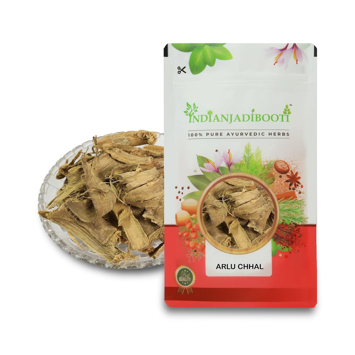 IndianJadiBooti Pure Shyonaka Bark (Oroxylum Indicum), 100 Grams