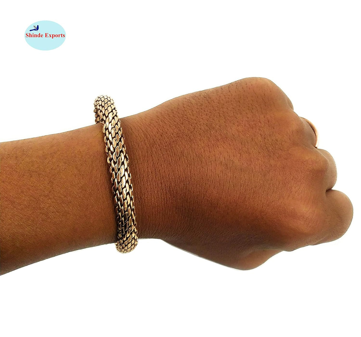 SHINDE EXPORTS Pure Copper Kada/Bracelet for Men and Women.