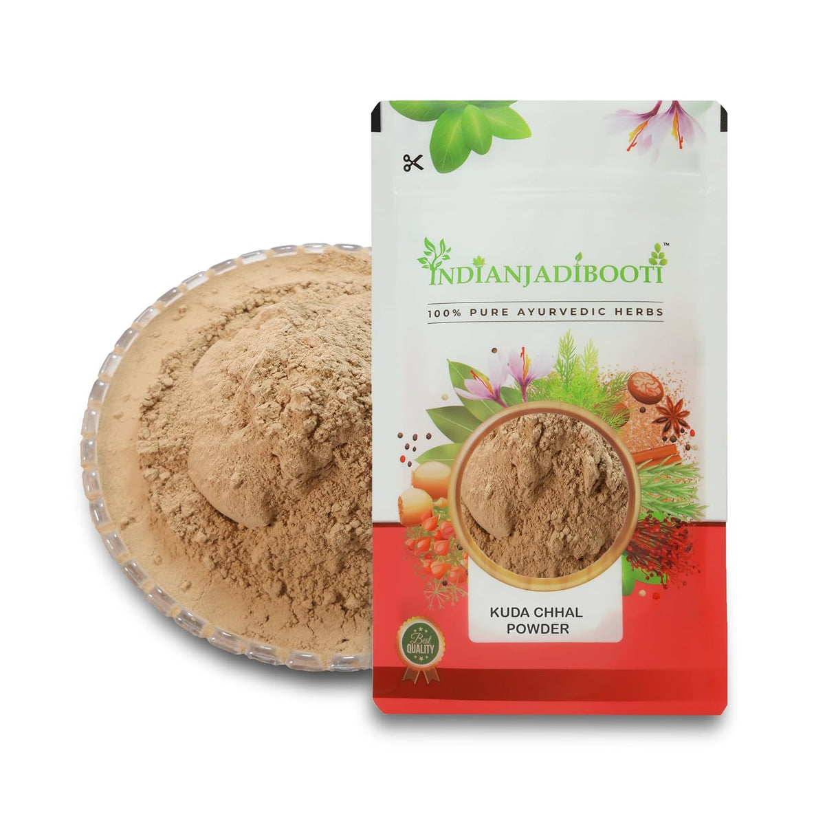 IndianJadiBooti Pure Kuda Chhal Powder (Kutaj Bark) | Raw Botanical for Digestive Comfort, Gut Harmony & Traditional Ayurvedic Vitality (100 Grams)