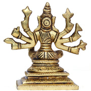 Aalayam Selveer Varahi Amman Statue | Varahi Amman Silai | Varahi Amman Brass Statue 9cm Height Brass Gold Colour 1 Piece