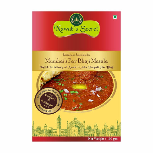 Nawab's Secret Mumbai's Pav Bhaji Masala, 100 gm