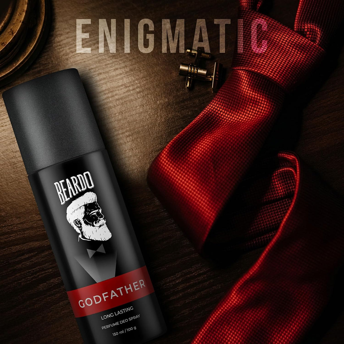 Beardo Godfather & Whisky Smoke Perfume Body Spray Combo (Set of 2) Citrus Aromatic Spicy | Deodorant | Deo For Men | Long Lasting Perfume| Christmas gift for men | Gift For Friends | Gift for Men