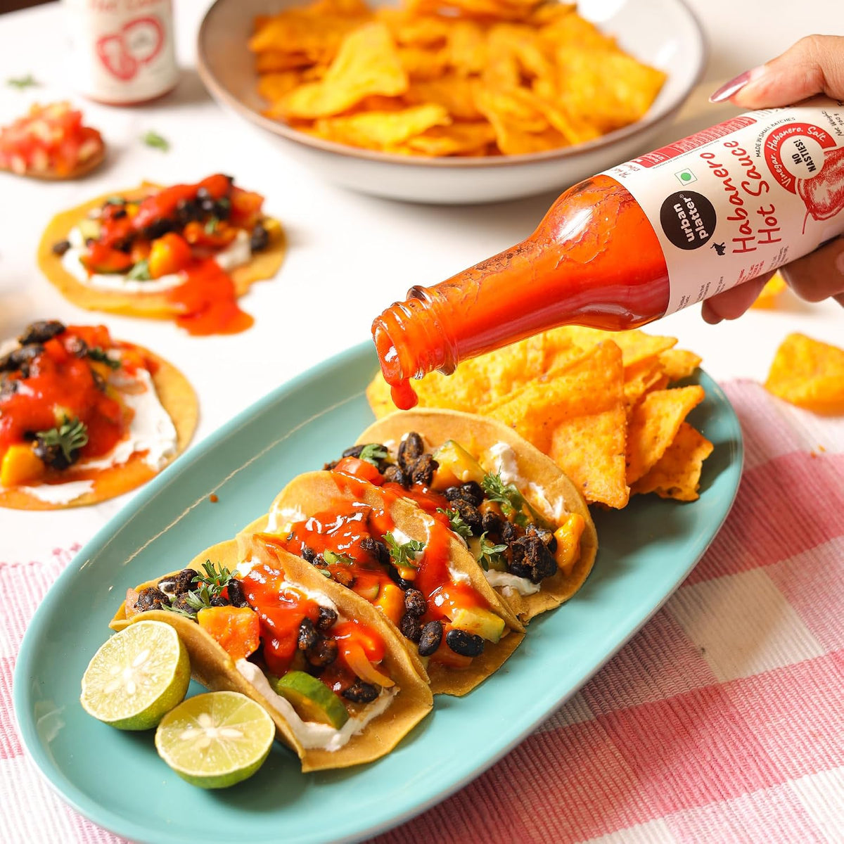 Urban Platter Habanero Hot Sauce, 160g (Fruity & Fiery| Mexican-Style Chilli Sauce | No Artificial Flavours)