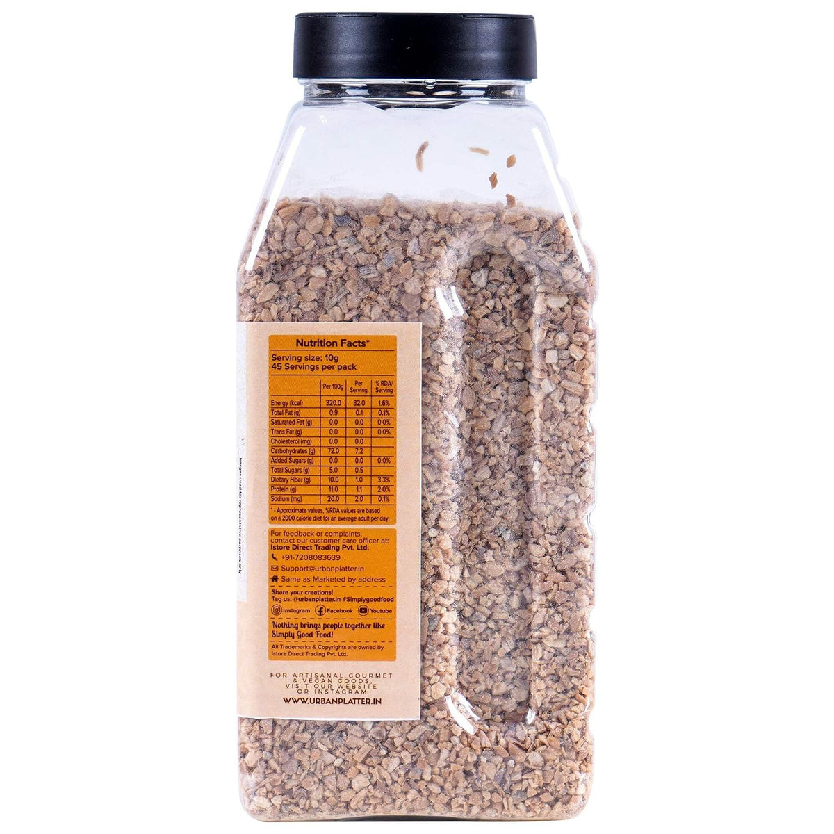 Urban Platter Dehydrated Garlic Granules Shaker Jar, 100g / 3.5oz [Versatile, Savoury, Great Flavour]