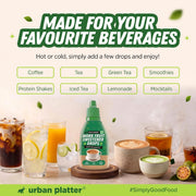Urban Platter Monk Fruit Sweetener Drops, 15ml (Zero Calorie | No Erythritol | No Bitter Aftertaste | For Tea, Coffee & Beverages)