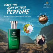 Yardley London Gentleman Explorer|England's Finest Fragrance|EDP Perfume For Infinite Adventure|30 ml