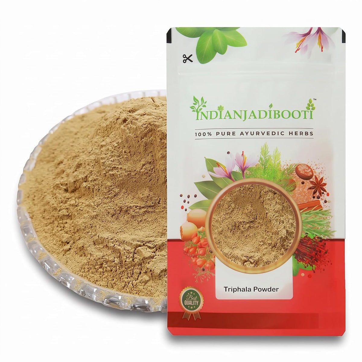 IndianJadiBooti Pure Triphala Powder | Digestive Wellness & Detox (250g)