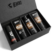 Beardo Ban the Tan Kit | Grooming kit for men | Detan Facewash | Detan Bodywash | Detan Face Scrub | Whisky smoke perfume body spray for men | Rakhi Gift Hamper for Brother | Gift for husband | Gift for boyfriend | Gift for Brother