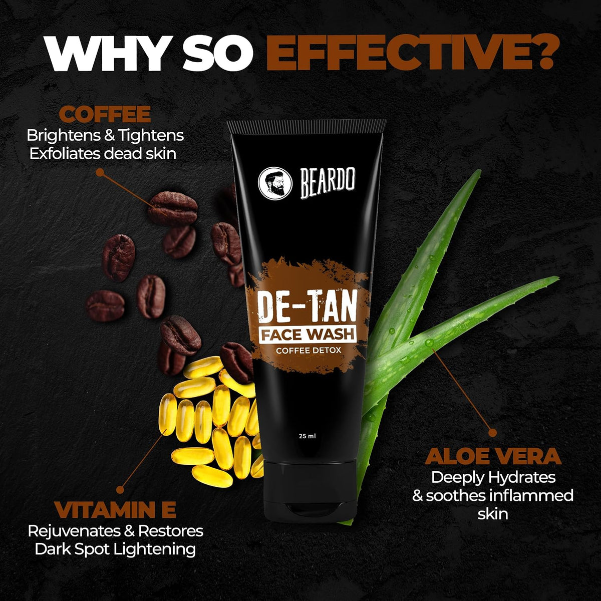 Beardo Ban the Tan Kit | Grooming kit for men | Detan Facewash | Detan Bodywash | Detan Face Scrub | Whisky smoke perfume body spray for men | Rakhi Gift Hamper for Brother | Gift for husband | Gift for boyfriend | Gift for Brother