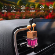 The Old Natural Premium Liquid Car Perfume - 10Ml|Long-Lasting Oudh Car Air Freshener|Luxury Car Fragrance (Plum Rose)