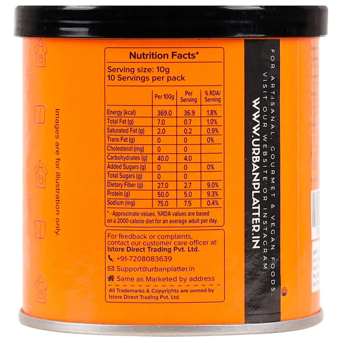 Urban Platter Baker's Active Dry Yeast, 100g