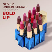 INSIGHT Professional Ultra Smooth Lipstick - Curious | Weightless Formula | Intense Color Payoff | Non-Sticky, Moisturizing | Enriched with Rice Bran Butter & Vitamin E - 3.8g
