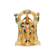 KridayKraft Tirupati Balaji Metal,Balaji Idol Statue for Pooja,Home,Office Walls Decor,Gift Your Relatives,Religious Idol Showpiece Decoratvie Statue for Corporate Gift Article
