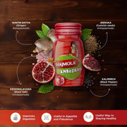 Dabur Hajmola Anardana – Digestive Tablets | Pack of 120 | Tangy Pomegranate Flavour | Improves Digestion & Relieves Gas | Ayurvedic Herbal Formula
