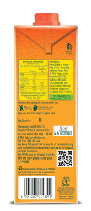 Dabur Real Fruit Power Mango - 1L