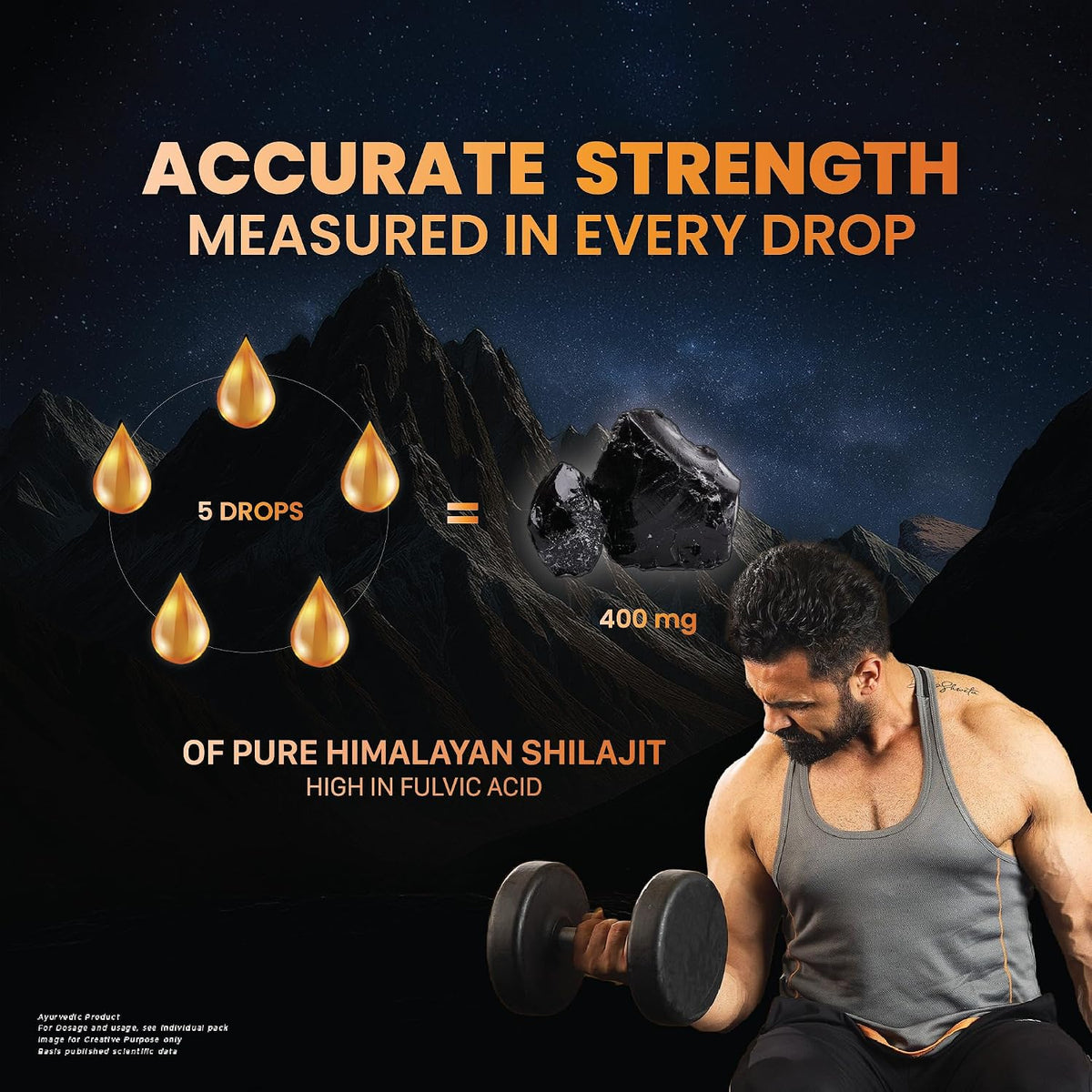Dabur Himalayan Pure Shilajit Drops - 30ml | Rich in Fulvic acid | Natural extract from Himalayas | 100% Pure Shilajit | Boosts Stamina And Energy | Builds Immunity
