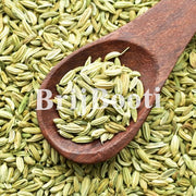 BrijBooti Fennel Seeds - Saunf Moti 200 Gr | Natural Saunf No Artificial Colours and Preservatives | FSSAI, GMP, ISO Certified