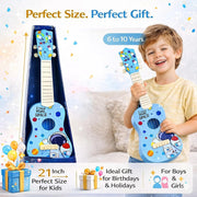 Toy Imagine™ Toy Guitar for Kids | 4 String Ukulele Guitar for Beginners | Musical Instrument Toy Gift for Boys Girls Age 3–10 |Toddlers & Children (21-Inch Space)