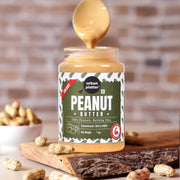 Urban Platter Creamy Peanut Butter, 1Kg (Classic Smooth | Single Ingredient | Keto-Friendly)