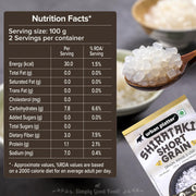 Urban Platter Shirataki Short-Grain Rice, 220 g, Pack of 12 (Ultra Low-Carb, Low-Calorie, Keto-Friendly, Fat-Free, Gluten-Free Alternative To Rice)