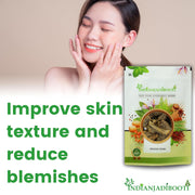 IndianJadiBooti Revand Chini | Indian Rhubarb Root (Rheum Emodi) | Natural Teeth Whitening Powder Ingredient | Supports Gum Health & Digestion | Whole Dried Herb | 100g Pack
