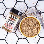 Urban Platter Toasted Sesame Seeds, 100g (Nutty & Crunchy | Toasted to Perfection | High in Protein | High in Fibre | Sprinkle on Salads, Rice, Noodles, soups, etc.)