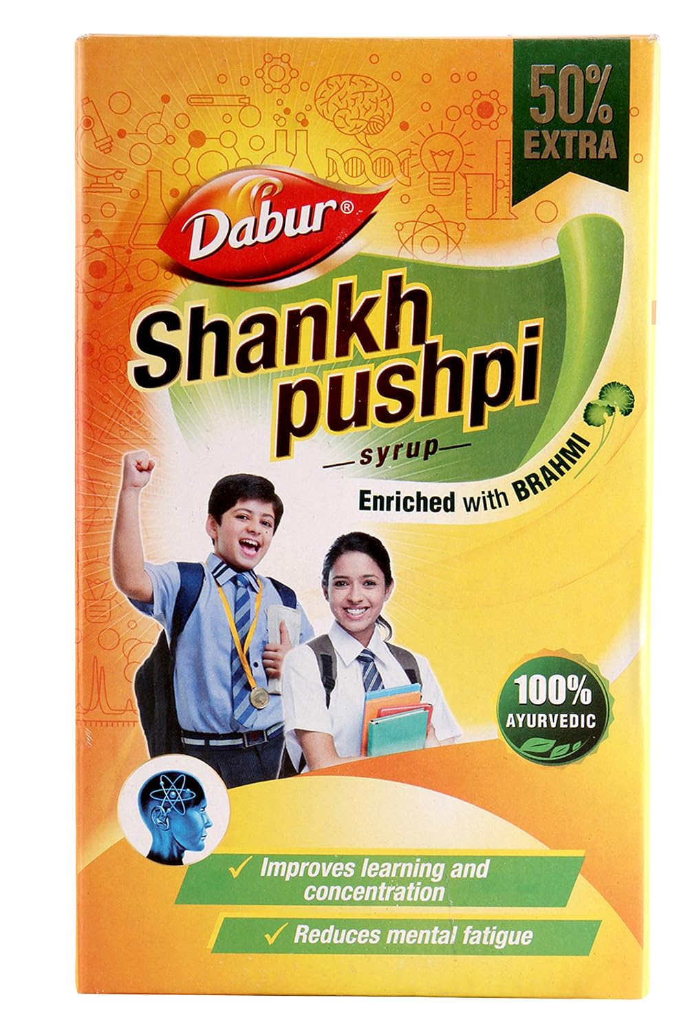 Dabur Shankhpushpi Syrup - 450 Ml