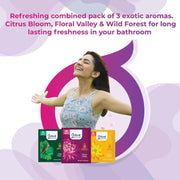 Odonil Gel Pocket Mix - 30g (Assorted pack of 3 new fragrances)