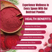 Bliss of Earth 2x500Gm Beetroot Powder natural Spray Dried (pack of 2)