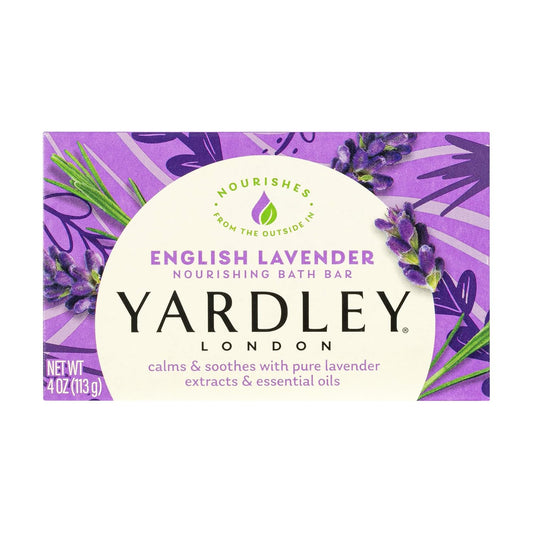 Yardley London English Lavender Bath Bar, 120g