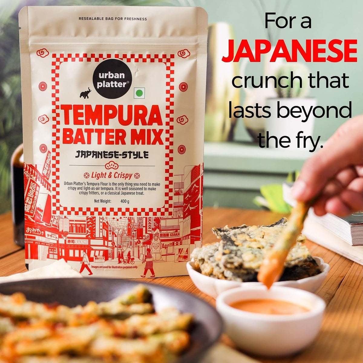 Urban Platter Japanese Style Tempura Batter Mix, 400 g