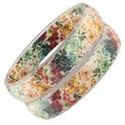 NMII Glass Bangle Set for Women