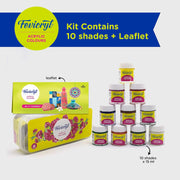 Fevicryl DIY Self Painting Art of India Kit & Pidilite Acrylic Colours Sunflower Kit