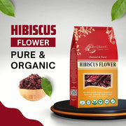 BrijBooti Hibiscus Flower - Herbal Tea- 800 Grams - Gudhal Phool - Hibiscus Dry Flower