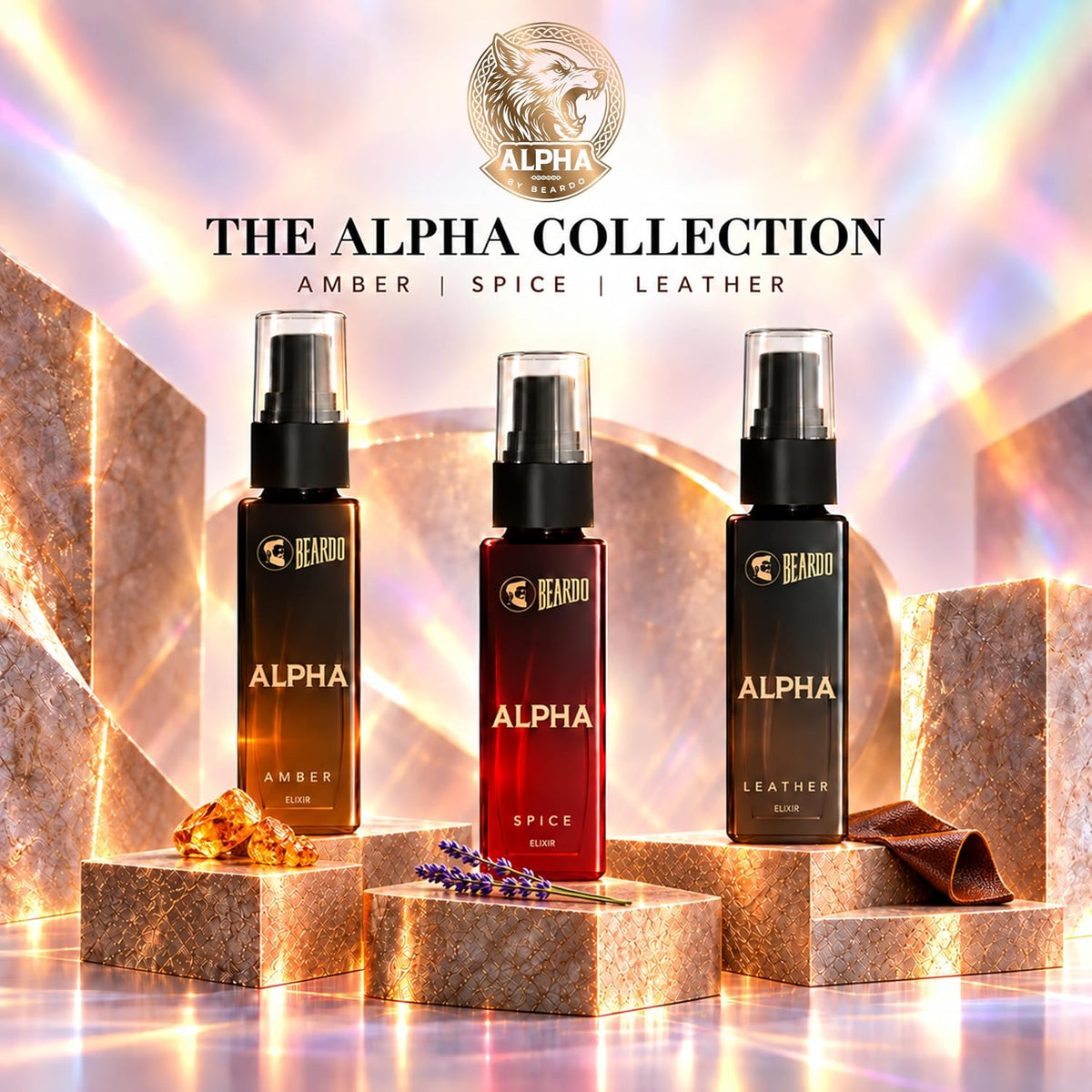 Beardo Seven Deadly Scents Perfume Set for Men | Premium Fragrance Discovery Set | 7 x 8ml Long Lasting Perfumes | Luxury Perfume Sampler | Travel Friendly Gift Pack | Husband, Boyfriend, Brother & Men | Wedding, Birthday & Festival Gift