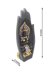 SHINDE EXPORTS Buddha Statue for Home Decor (Purple)