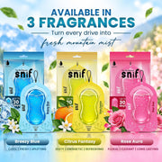 The Old Natural Car Air Freshener Hanging – Snif Gel Car Perfume, Essential Oil Based Long Lasting Car Fragrance (30–45 Days), Odor Eliminator Auto Air Freshener for Car – Citrus Fantasy