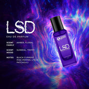 BEARDO Perfume For Men - LSD, 20Ml | Amber Spicy Scent | Concentrated Sprays - Long Lasting Fragrance | Eau De Parfum Gift For Men | Strong EDP For Men | Gift For Husband | Gift For Boyfriend