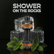 Beardo Sport 3-in-1 Body Wash Shower Gel for Men | Facewash + Shampoo + Exfoliating Bodywash | For Deep Cleansing, Detan & Cooling | Sports Shower Gel for Men | 450 ml