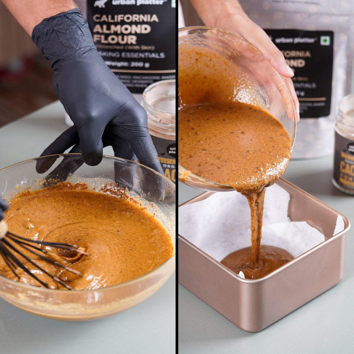 Urban Platter Natural Almond Flour, 200 g
