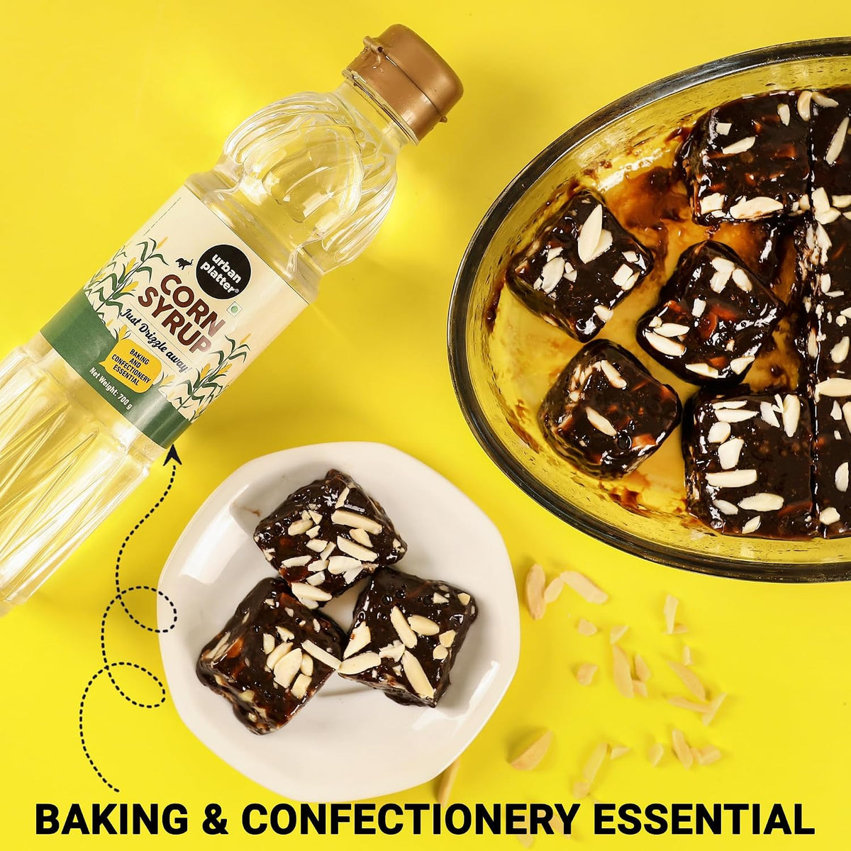 Urban Platter Corn Syrup, 700g (Non-GMO, Perfect for Baking and Desserts, Product of South Korea)