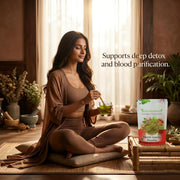 IndianJadiBooti Pure Neem Leaves Powder | Raw Azadirachta Indica for Skin Clarity, Scalp Vitality, Blood Purification & Deep Detox 100 Grams | Pack Of 2