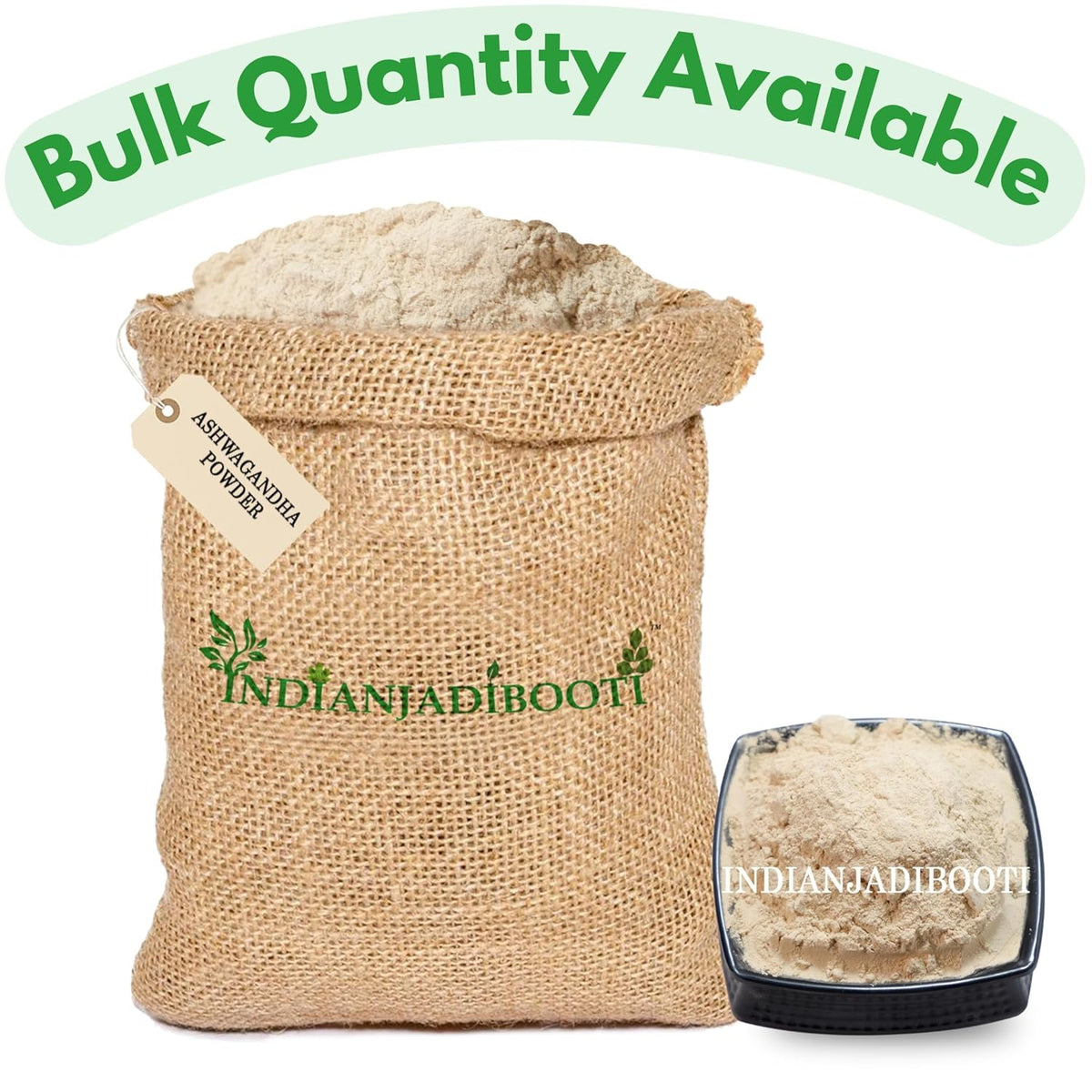 IndianJadiBooti Ashwagandha Powder - Ashvagandha Powder - Asgandh Nagori - Withania somnifera, 100 Grams