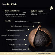 Urban Platter Black Garlic Powder, 50g [Umami-Rich, Slowly-Aged, Functional Food, No preservatives]