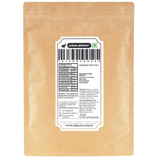 Urban Platter Finger Millet Flakes (Ragi Poha, Nachani), 400 Grams