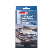 Camel Artist Water Colour Cake Set - Pack of 24 (Blue) Camlin Kokuyo Student Poster Color - 10ml Each, 14 Shades