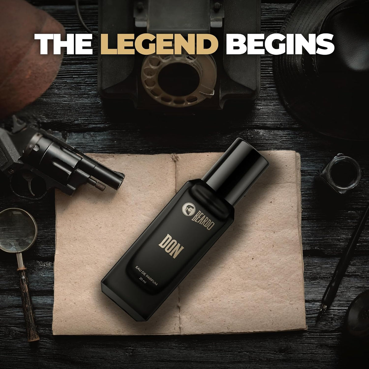 Beardo Don & Mariner Perfume for Men, 20ml x 2 | Mariner EDP with Fresh Aqua Notes for Men Long Lasting Perfume for Date night fragrance | Spicy Musk Don fragrance | Ideal gift for men | Rakhi Gift for Brother | Gift for boyfriend | Gift for Men | Gift for Brother