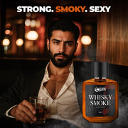Beardo Whisky Smoke Perfume for Men,50ml|Spicy,Woody-Oudh Scent Eau De Parfum|Long Lasting Mens Perfume|Best Date Night Fragrance Body Spray|Day gift for husband|Gift for boyfriend